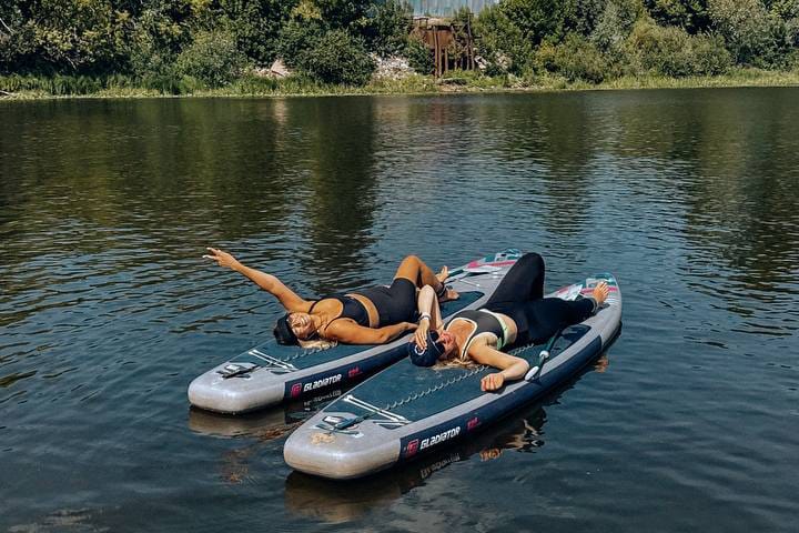 Моменты прогулки на воде